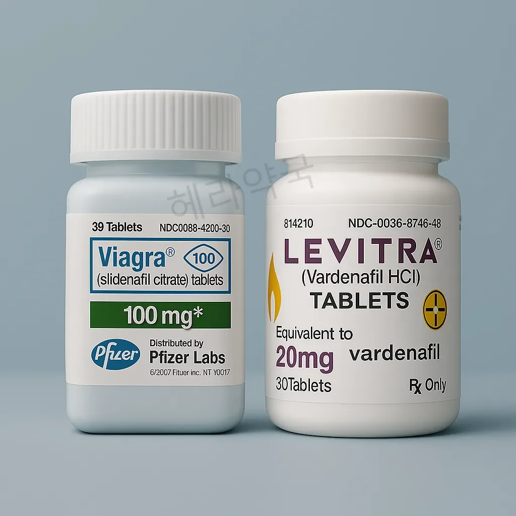 비아그라 30정 + 레비트라 30정